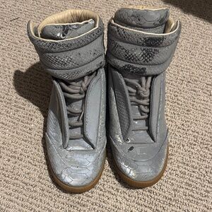 Maison Margiela Future Sneaker Reflective Snake Print 37.5